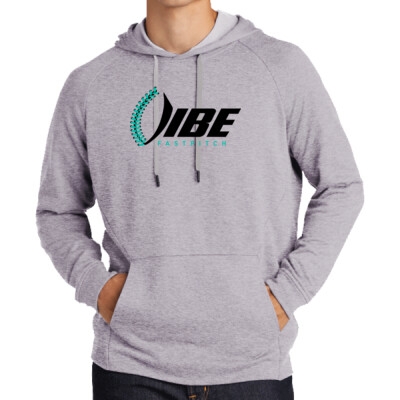 Vibe lightweight terry hoodie - Grey Thumbnail